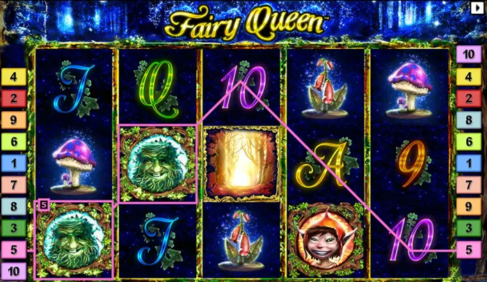 fairy queen игровой автомат